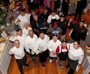 2012 Chefs at the Claw Down, photo by Ted Axelrod