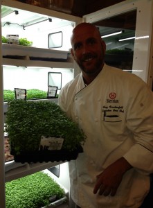 Chef with Urban Cultivator