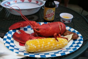 Lobster Dinner - photo: Tom Plant